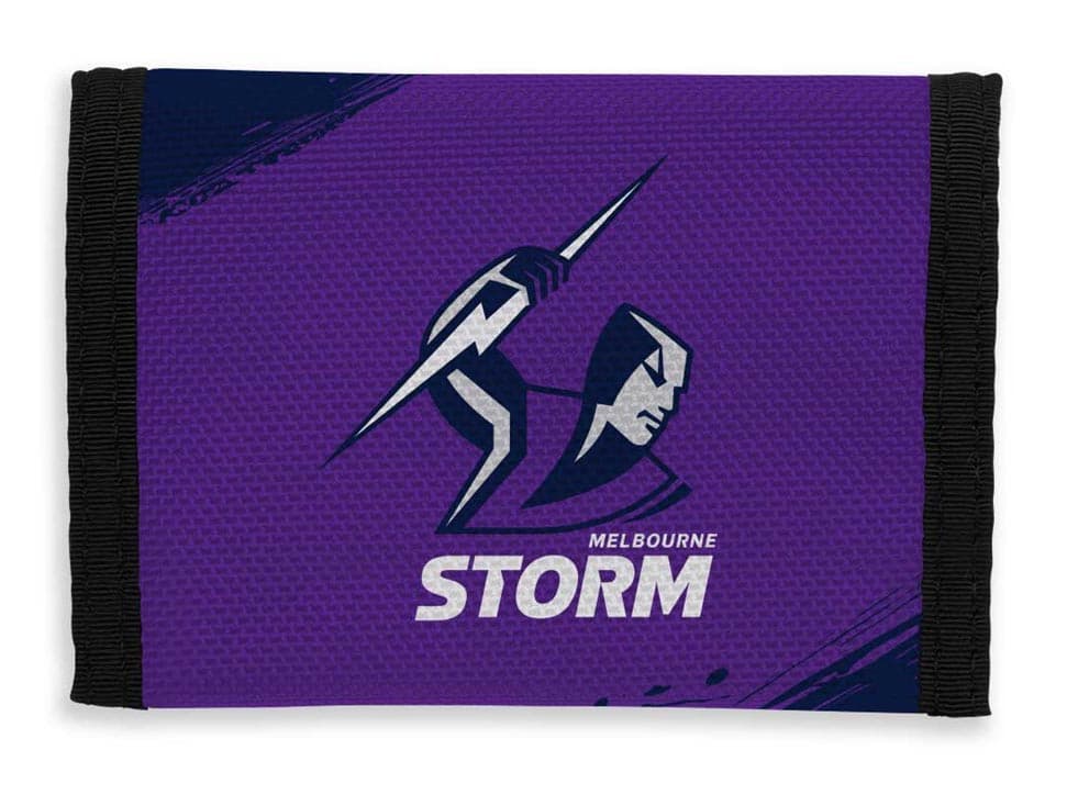 Melbourne Storm NRL Kids Sports Wallet Melbourne Storm NRL Kids Sports Wallet