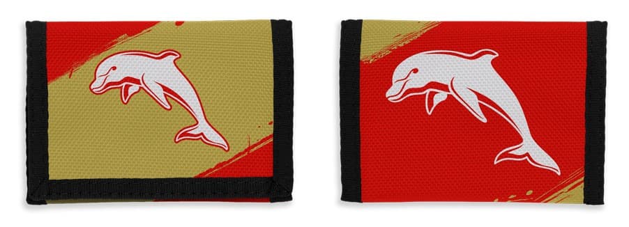 Redcliffe Dolphins NRL Kids Sports Wallet Redcliffe Dolphins NRL Kids Sports Wallet