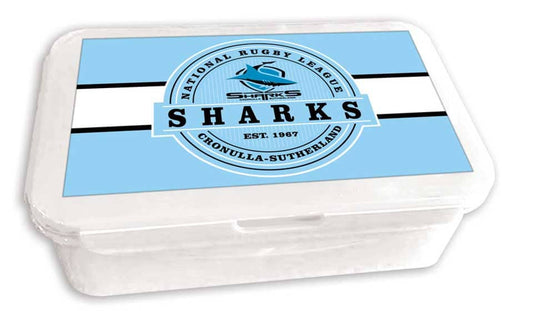 Cronulla Sharks NRL Bento Lunch Box Cronulla Sharks NRL Bento Lunch Box