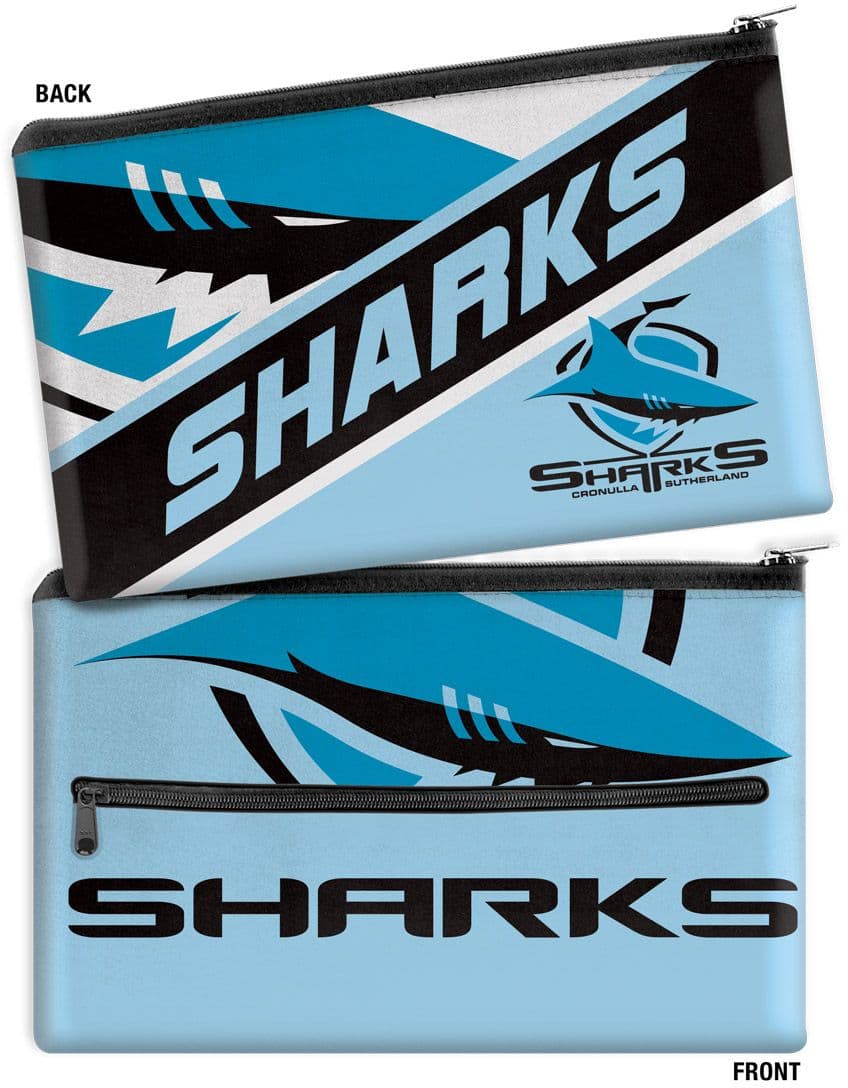 Cronulla Sharks NRL Pencil Case Cronulla Sharks NRL Pencil Case