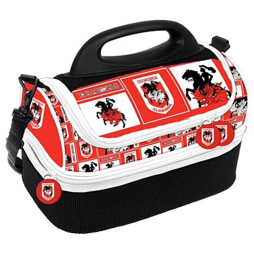 St George Dragons NRL Dome Lunch Cooler Bag St George Dragons NRL Dome Lunch Cooler Bag