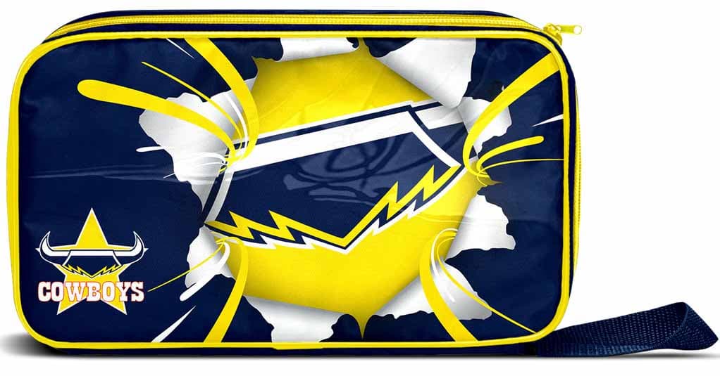 North Queensland Cowboys NRL Lunch Cooler Bag North Queensland Cowboys NRL Lunch Cooler Bag