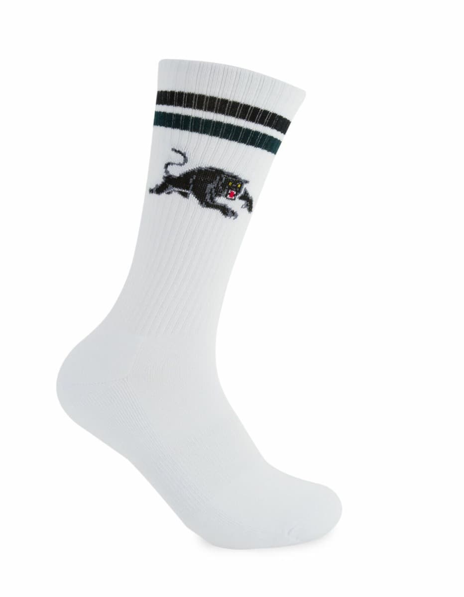 Penrith Panthers NRL Logos Sneaker Socks 2 Pack