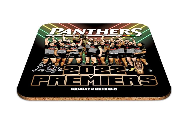 Penrith Panthers 2022 NRL Premiers Team Coaster