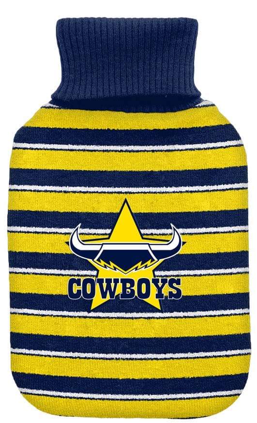 North Queensland Cowboys NRL Hot Water Bottle & Cover North Queensland Cowboys NRL Hot Water Bottle & Cover