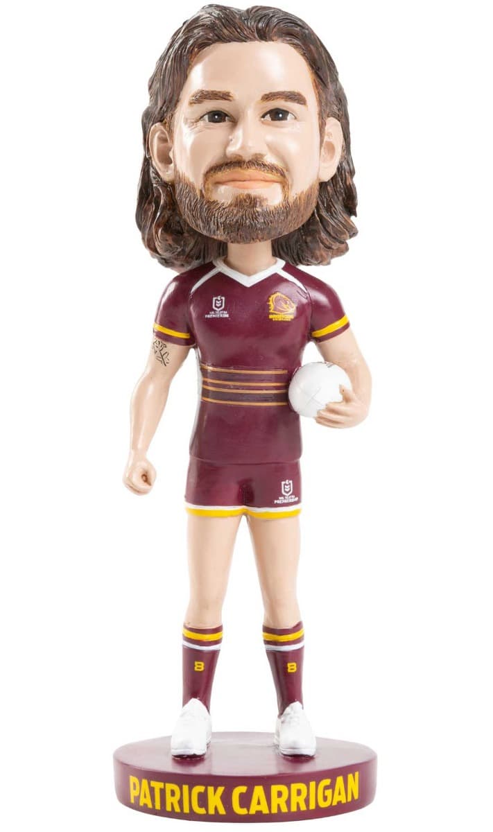 Brisbane Broncos NRL Pat Carrigan Bobblehead