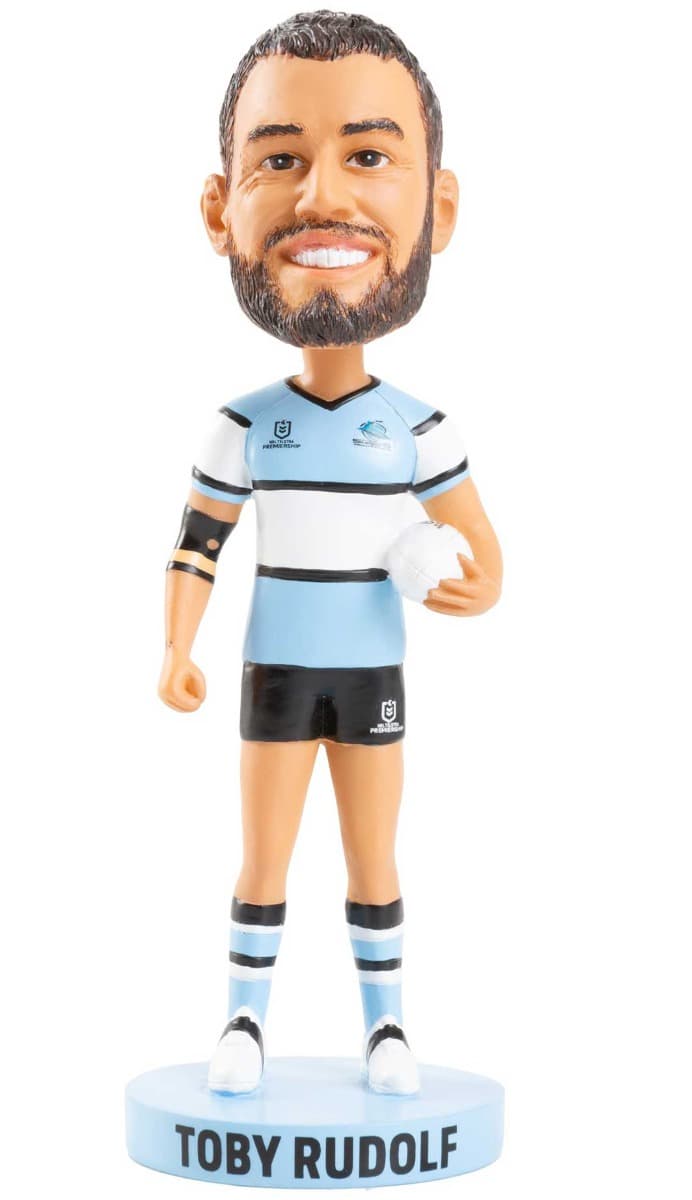 Cronulla Sharks NRL Toby Rudolf Bobblehead Cronulla Sharks NRL Toby Rudolf Bobblehead