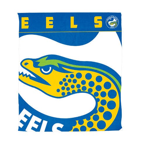 Parramatta Eels NRL Polar Fleece Blanket 150cm by 130cm Parramatta Eels NRL Polar Fleece Blanket 150cm by 130cm