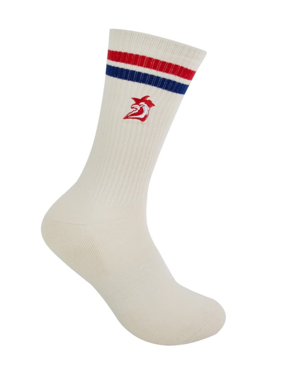Sydney Roosters NRL Icons Sneaker 2 Sock Pack