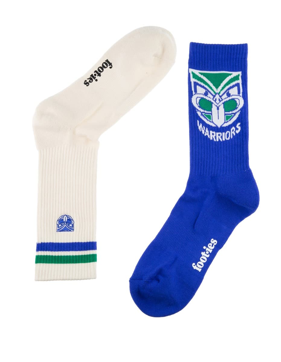 New Zealand Warriors NRL Icons Sneaker 2 Sock Pack New Zealand Warriors NRL Icons Sneaker 2 Sock Pack