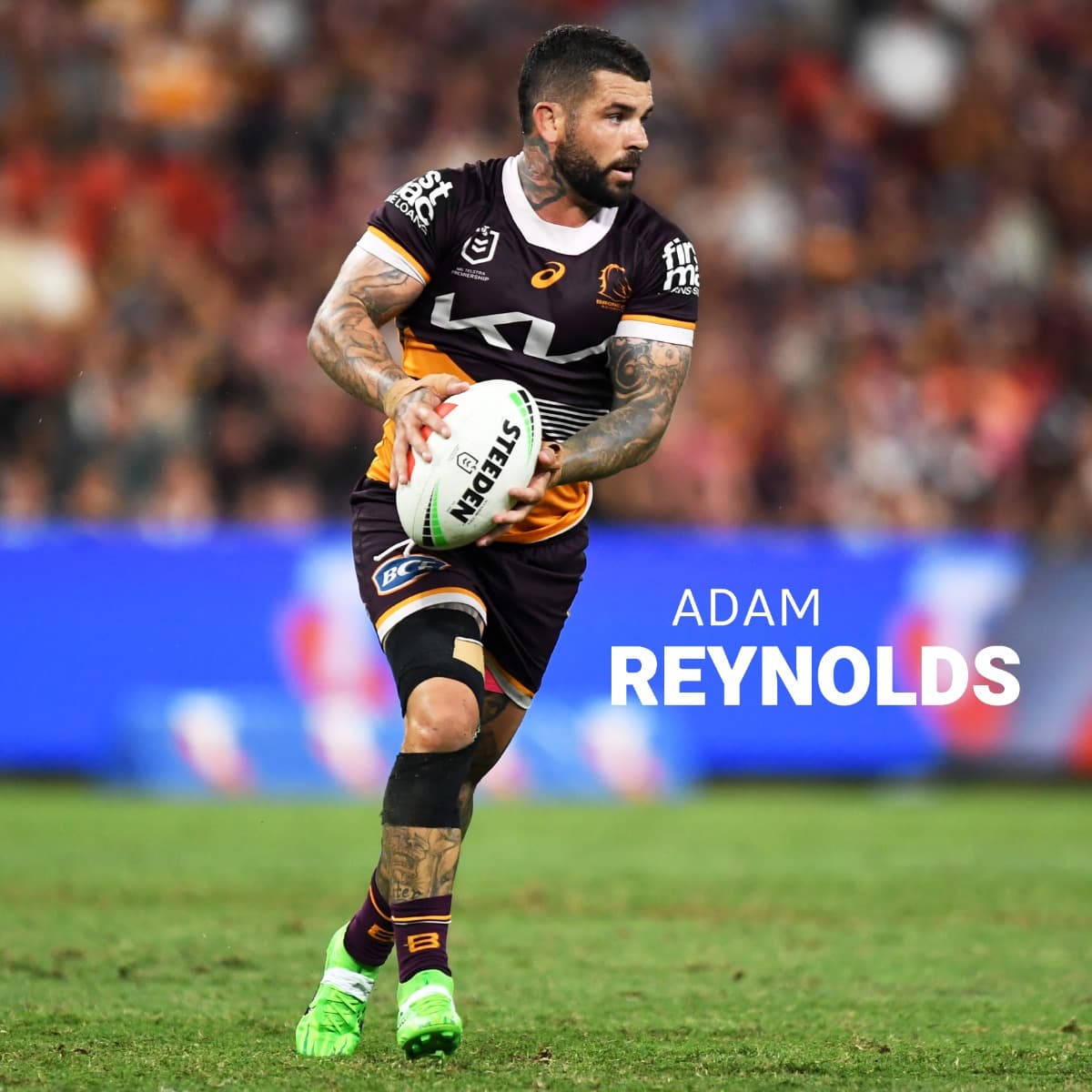 Brisbane Broncos 2025 NRL Team Wall Calendar