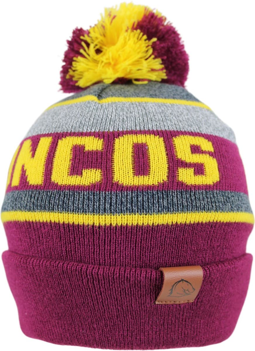 Brisbane Broncos NRL Tundra Beanie