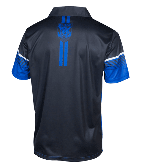 Canterbury Bulldogs NRL Mens Sublimated Polo Shirt