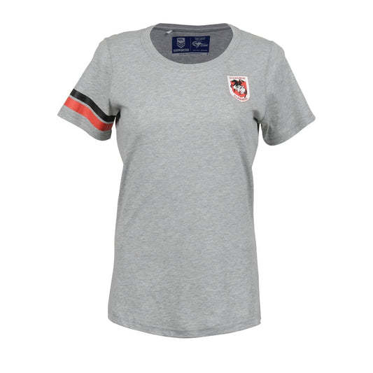 St George Dragons NRL Ladies Lifestyle Tee Shirt St George Dragons NRL Ladies Lifestyle Tee Shirt