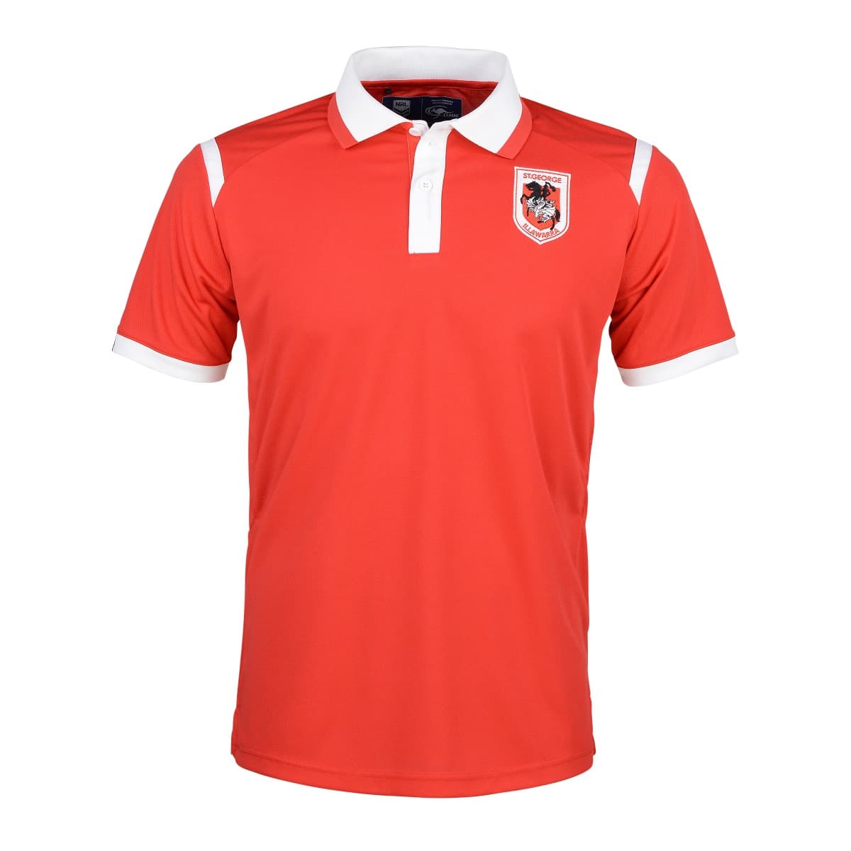 St George Dragons Classic Performance Polo Shirt