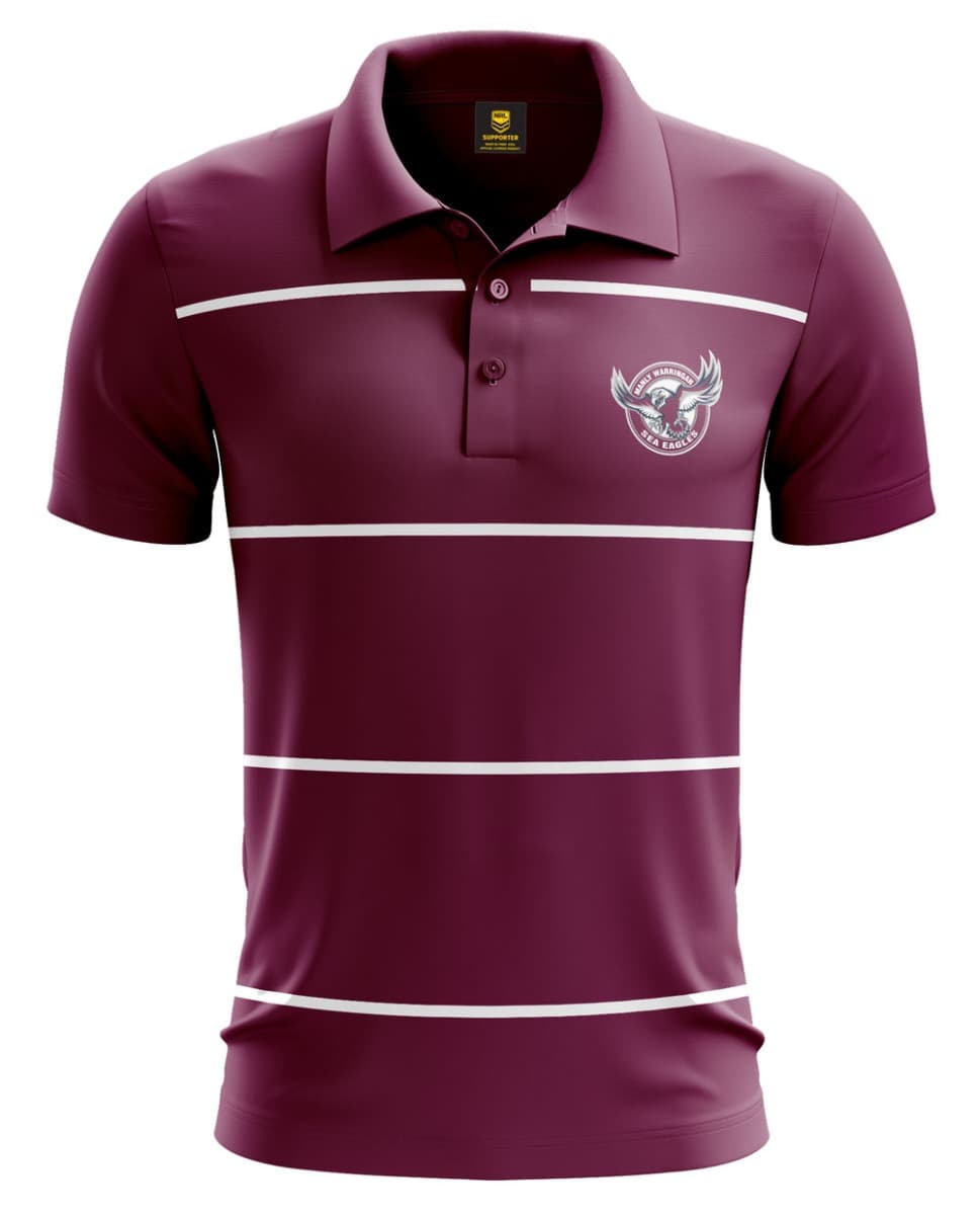 Manly Sea Eagles 2020 NRL Classic Performance Polo Shirt