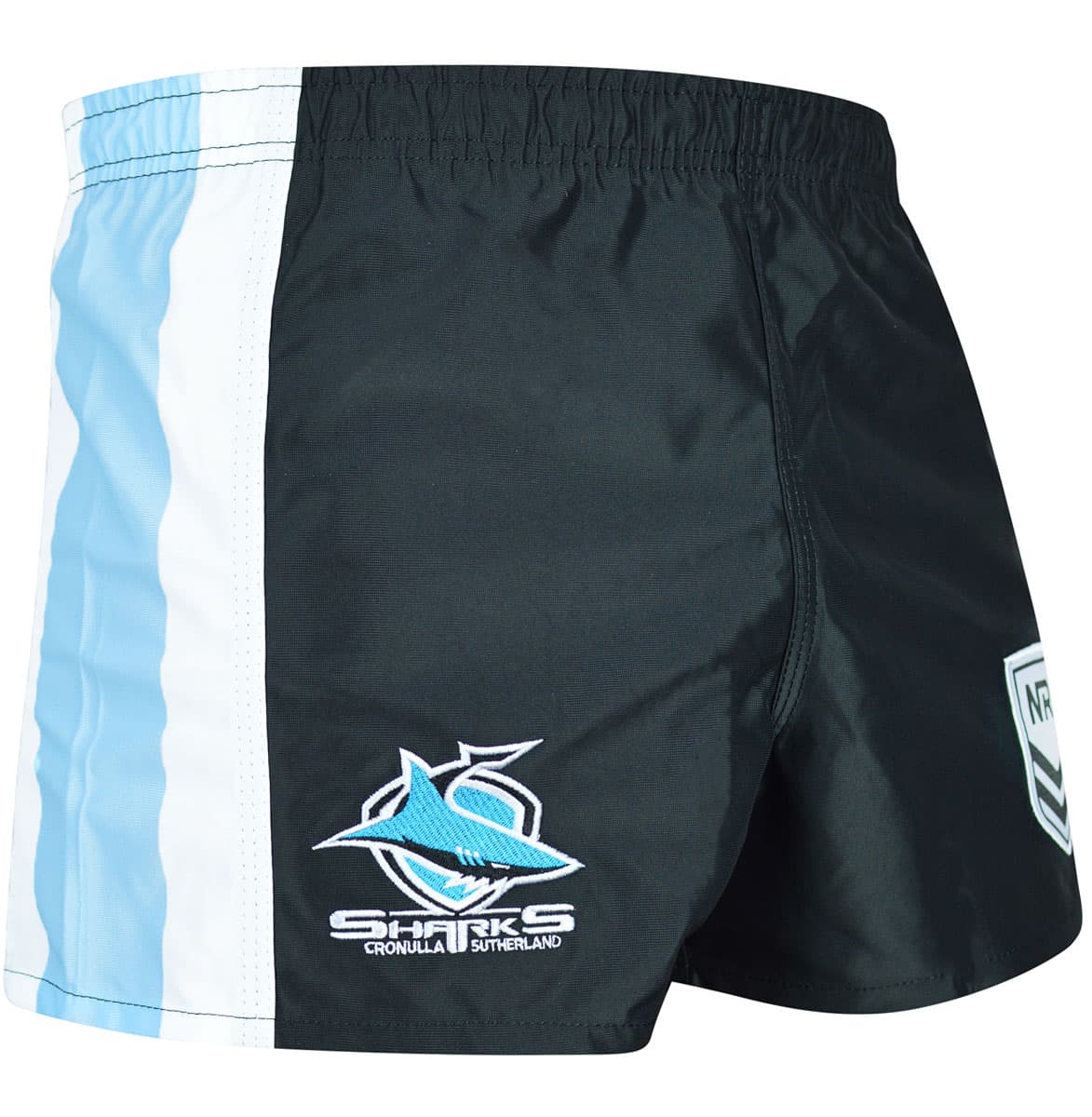 Cronulla Sharks 2025 NRL Mens Supporter Footy Shorts