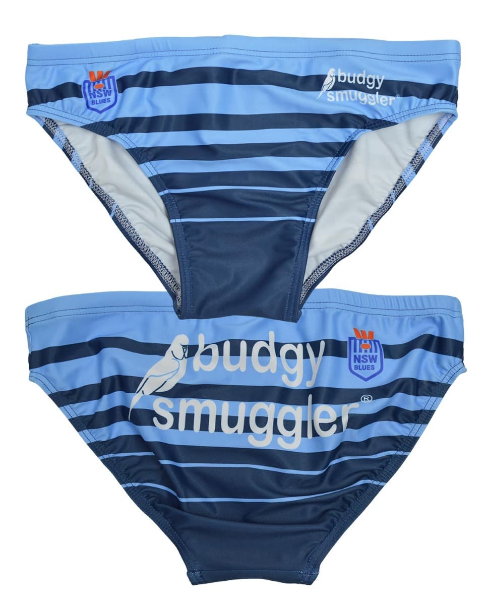 NSW Blues State of Origin Mens Budgy Smuggler Swimmers NSW Blues State of Origin Mens Budgy Smuggler Swimmers