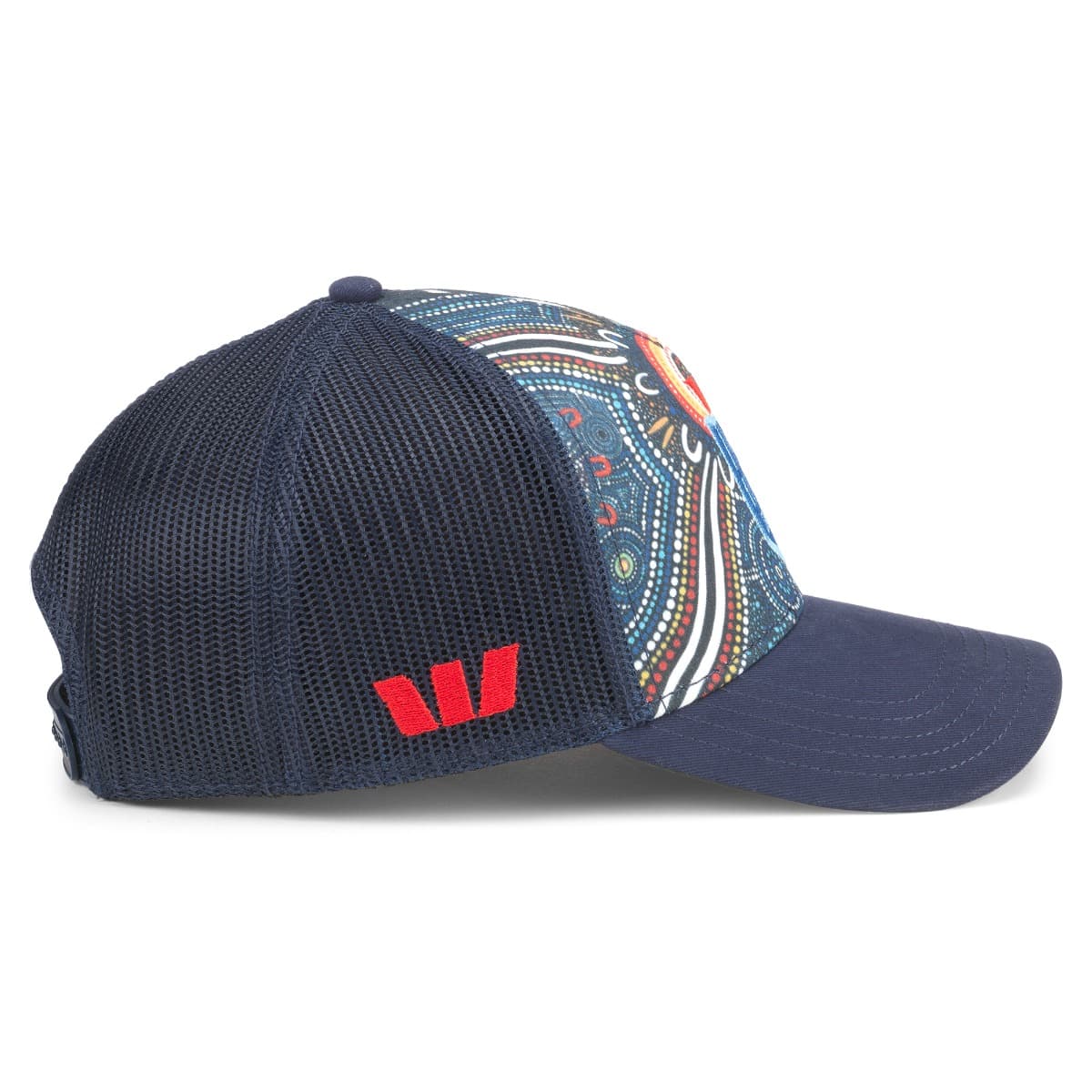 NSW Blues 2024 State of Origin Indigenous Navy Valin Cap NSW Blues 2024 State of Origin Indigenous Navy Valin Cap