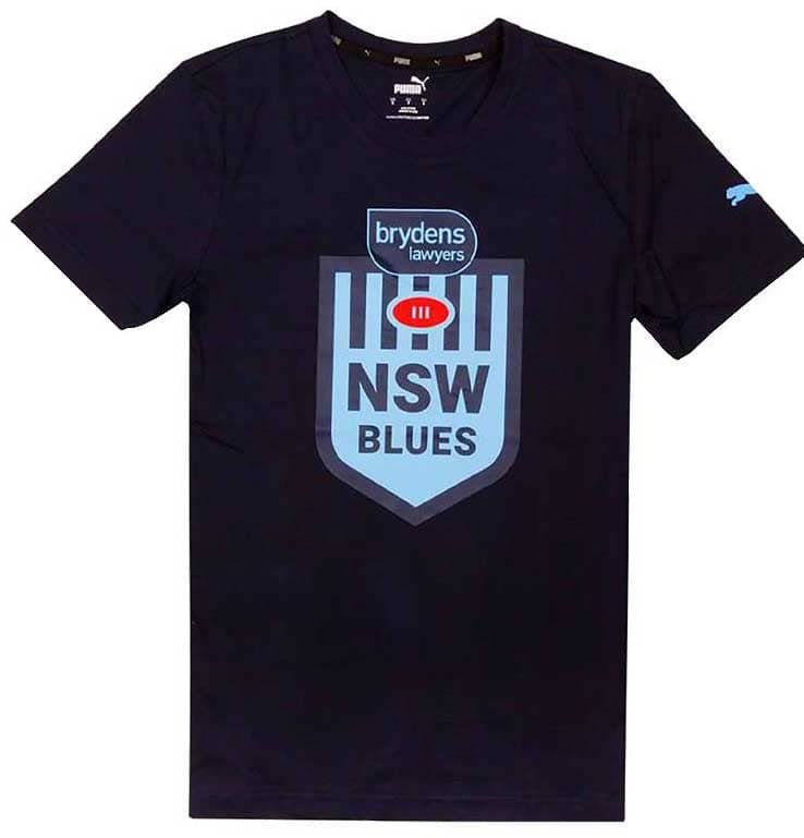 NSW Blues State of Origin Ladies Logo Tee NSW Blues State of Origin Ladies Logo Tee