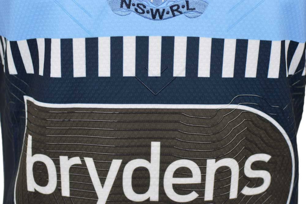 NSW Blues State of Origin Player Issue Jersey with GPS NSW Blues State of Origin Player Issue Jersey with GPS