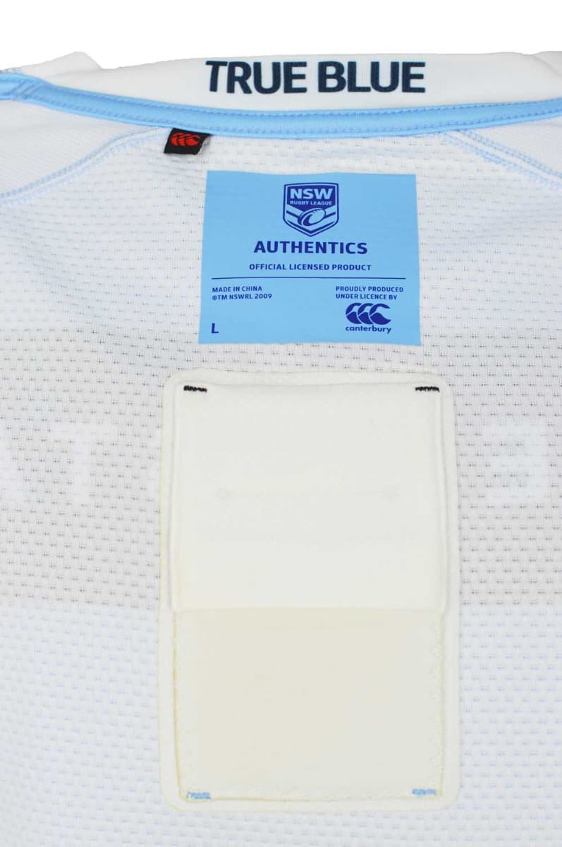 NSW Blues State of Origin Player Issue Jersey with GPS NSW Blues State of Origin Player Issue Jersey with GPS