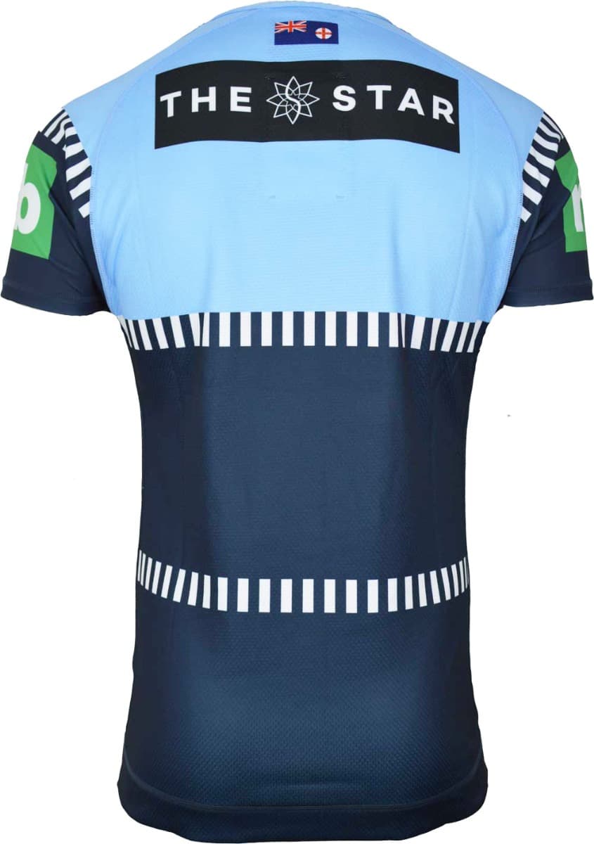 NSW Blues State of Origin Player Issue Jersey with GPS NSW Blues State of Origin Player Issue Jersey with GPS