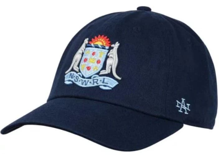 NSW Blues State of Origin Navy Crest Ballpark Cap