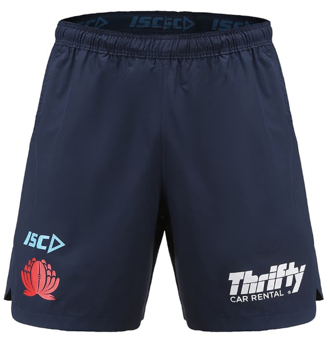 NSW Waratahs 2023 Rugby Union Mens Training Shorts