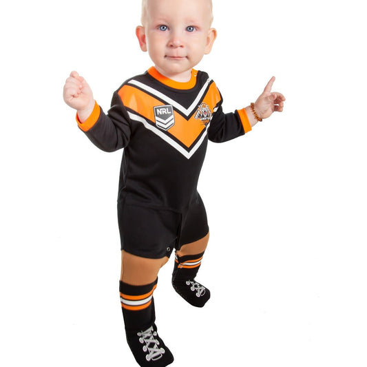 Wests Tigers NRL Infant Footysuit Wests Tigers NRL Infant Footysuit
