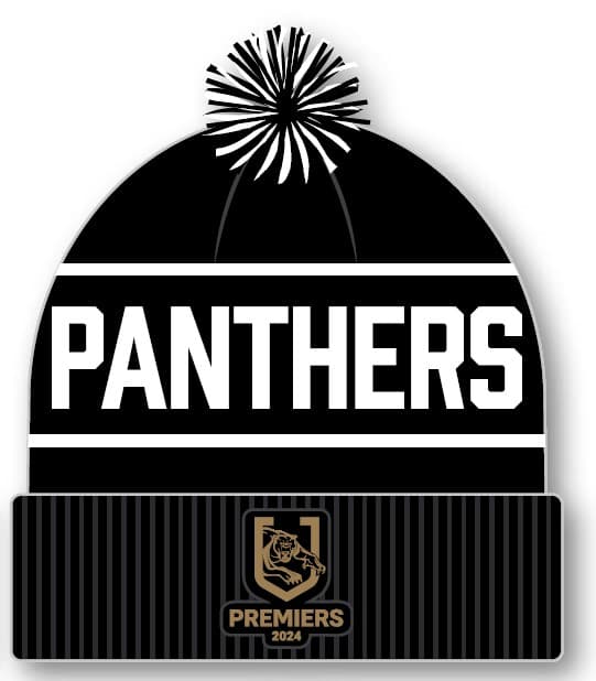 Penrith Panthers 2024 NRL Premiers Beanie