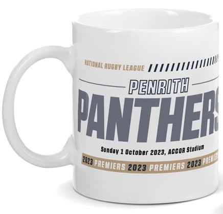 Penrith Panthers 2023 NRL Phase 1 Premiers Mug