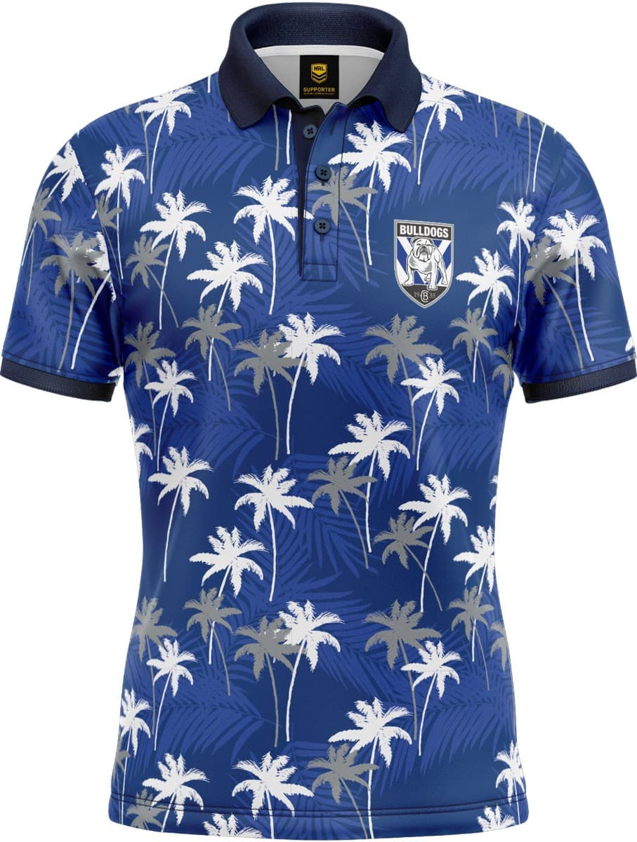 Canterbury Bulldogs NRL Par-Tee Golf Polo Shirt