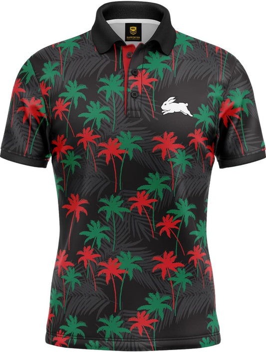 South Sydney Rabbitohs NRL Par-Tee Golf Polo Shirt South Sydney Rabbitohs NRL Par-Tee Golf Polo Shirt