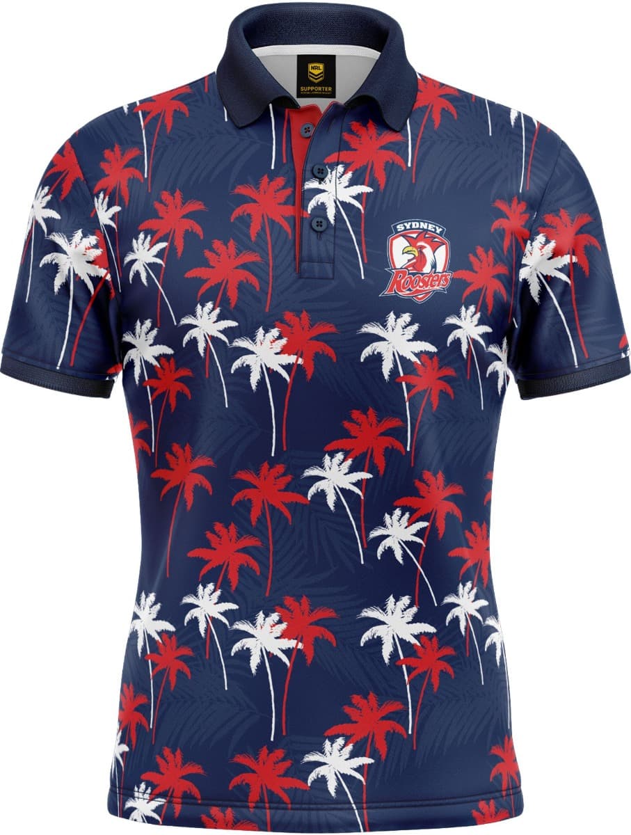 Sydney Roosters NRL Par-Tee Golf Polo Shirt