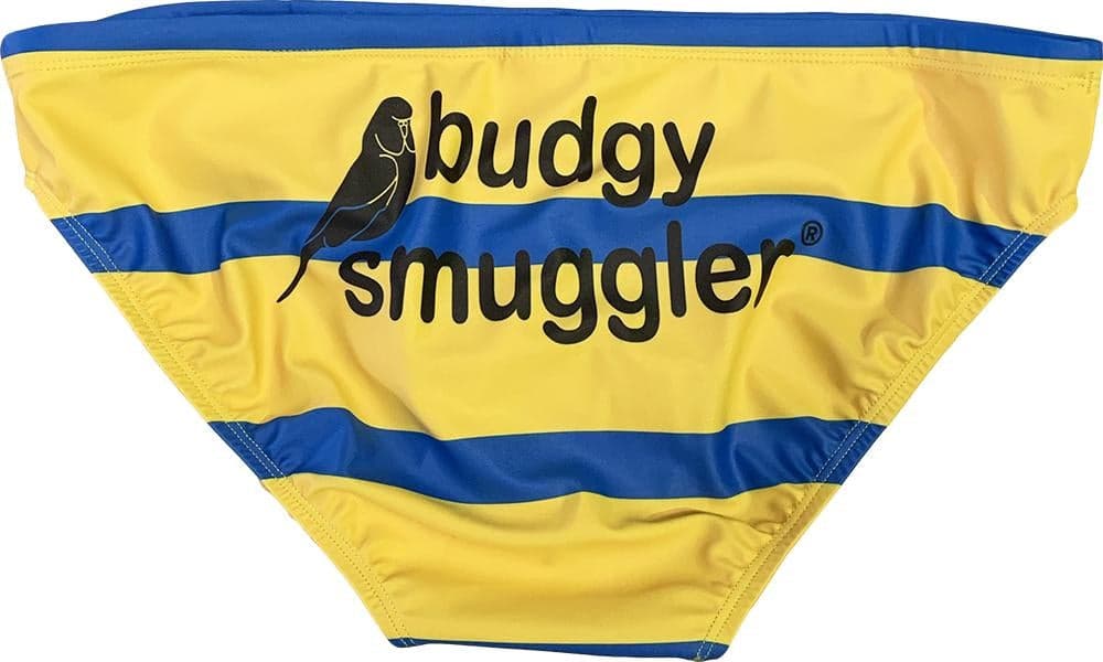 Parramatta Eels NRL Mens Stripe Budgy Smuggler Swimmers