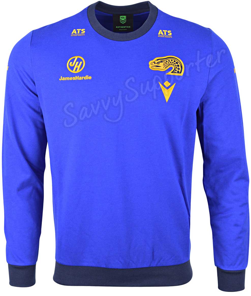 Parramatta Eels 2025 NRL Mens Lightweight Sweat Jumper
