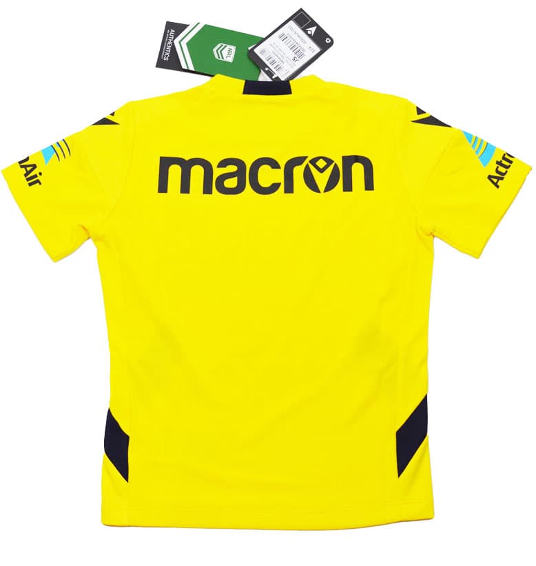 Parramatta Eels 2023 NRL Kids Yellow Training Shirt Parramatta Eels 2023 NRL Kids Yellow Training Shirt