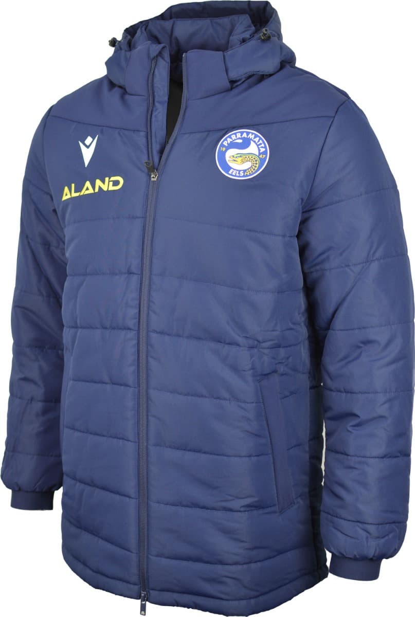 Parramatta Eels NRL Mens Travel Padded Jacket