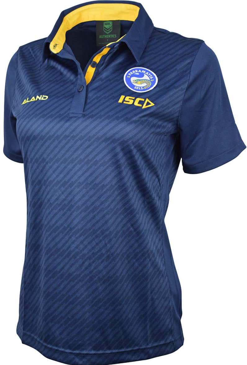 Parramatta Eels NRL Ladies Performance Polo Shirt