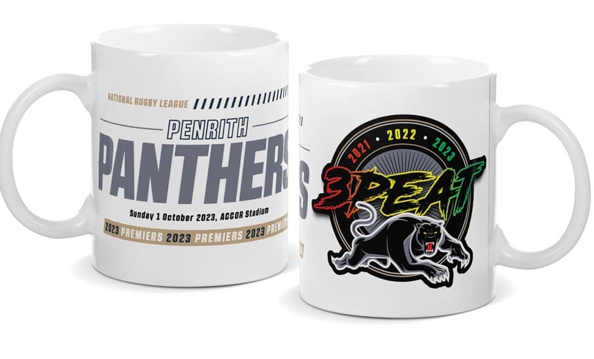 Penrith Panthers 2023 NRL Phase 1 Premiers Mug