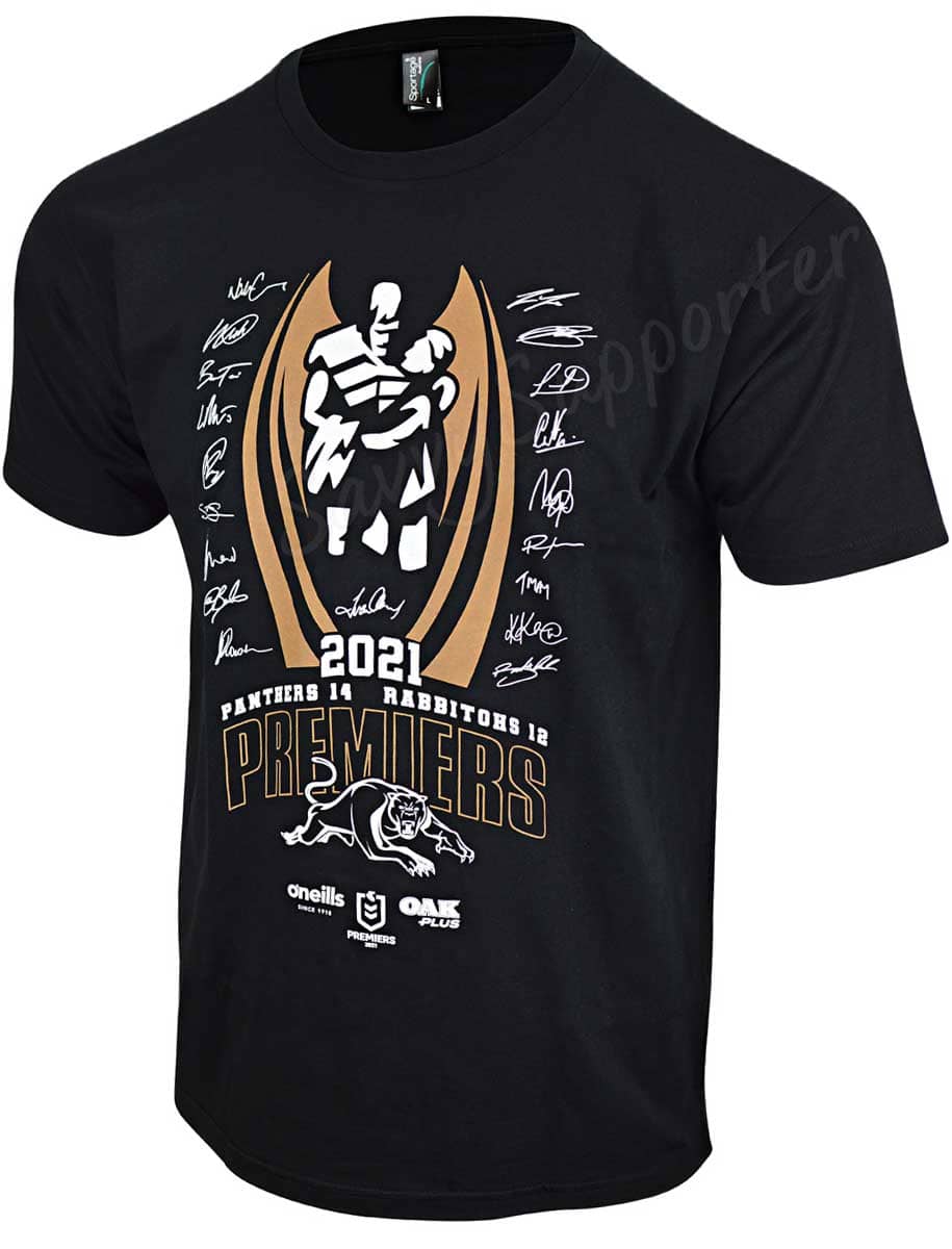 Penrith Panthers 2021 NRL Oneills Premiers Tee