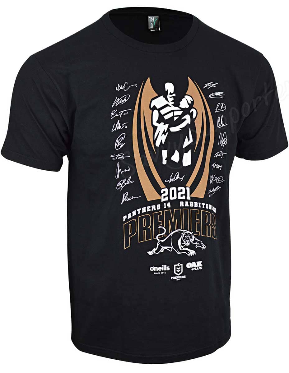 Penrith Panthers 2021 NRL Oneills Premiers Tee