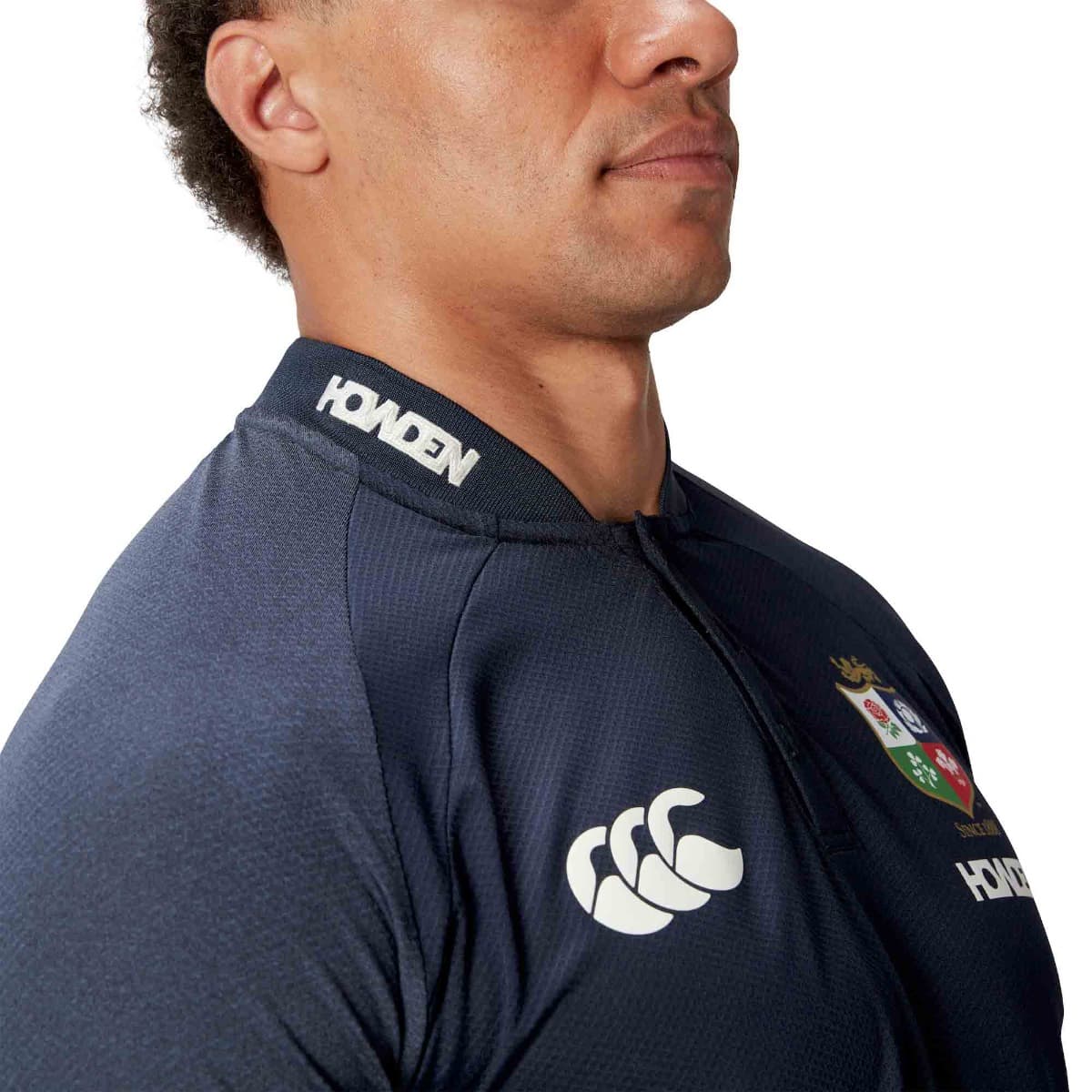 British & Irish Lions 2025 Rugby Union Mens CCC Navy Polo Shirt
