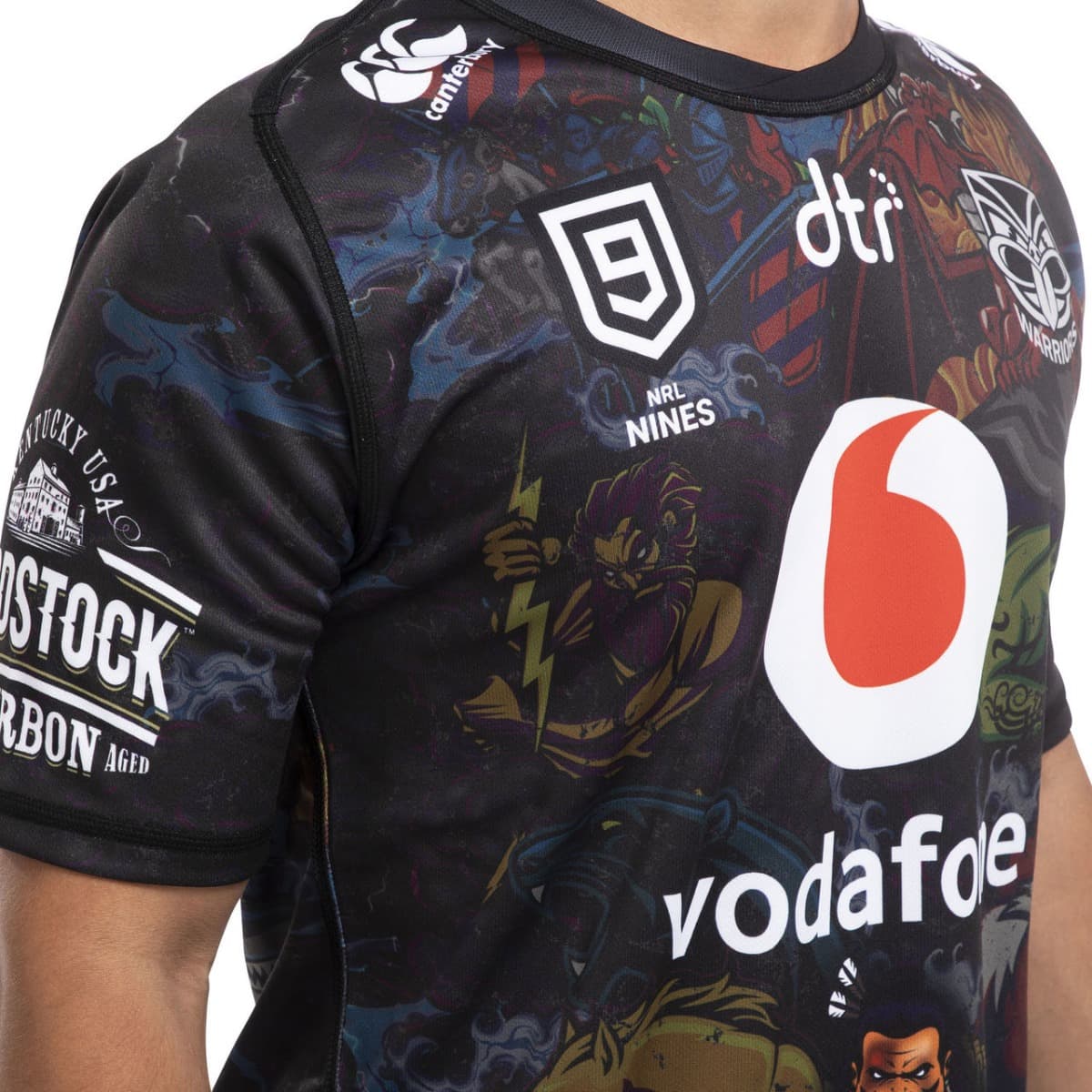 New Zealand Warriors NRL Mens Nines Jersey New Zealand Warriors NRL Mens Nines Jersey