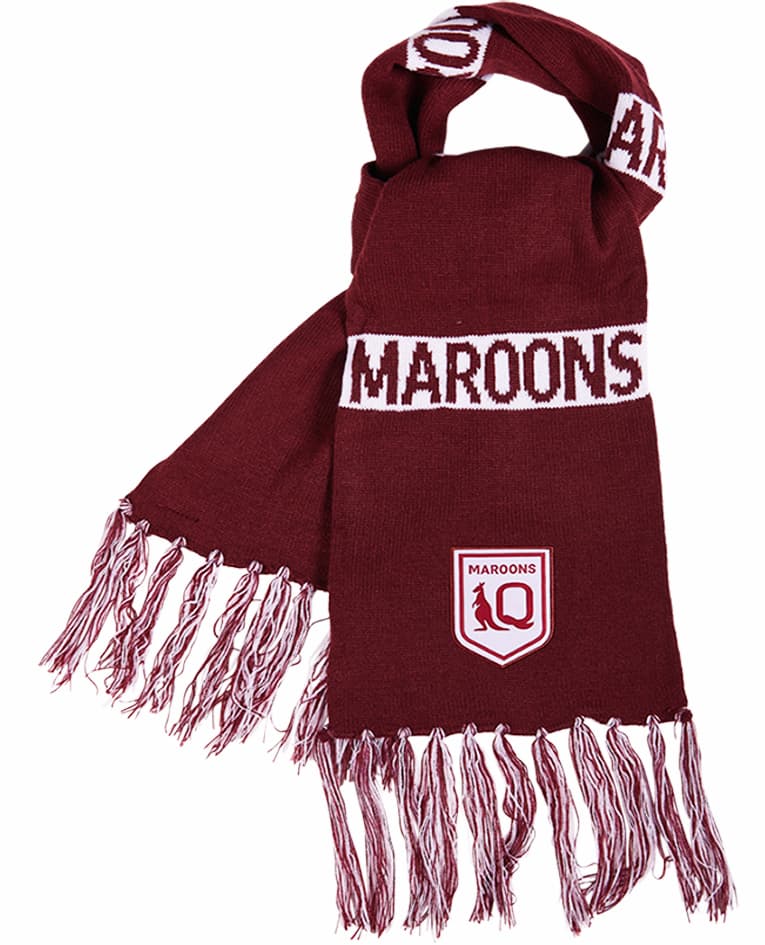 QLD Maroons 2025 State of Origin Traditional Bar Scarf