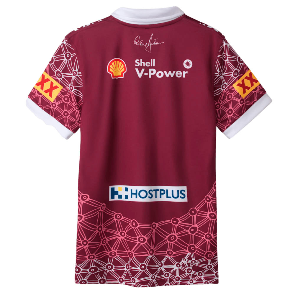 QLD Maroons 2025 State of Origin Mens Indigenous Jersey