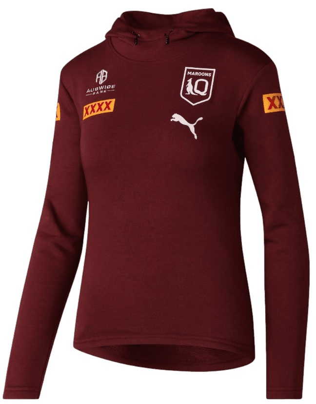 QLD Maroons State of Origin Ladies Team Hoodie
