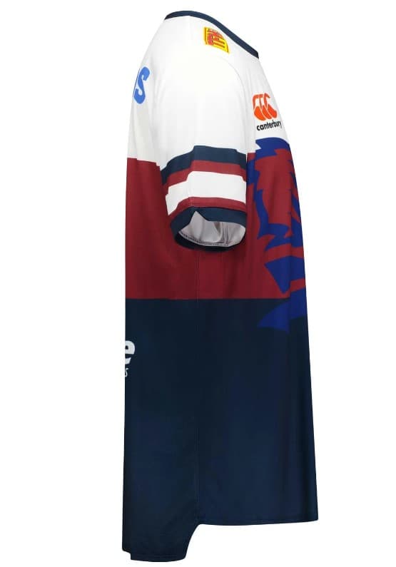 Queensland Reds 2024 Rugby Union Mens White Training Shirt