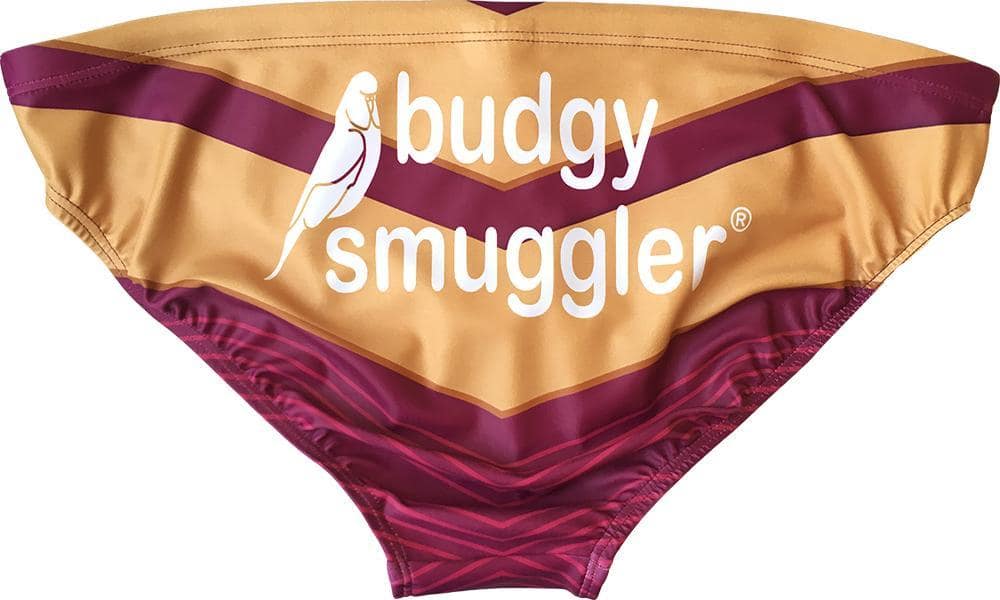 QLD Maroons State of Origin Mens Budgy Smuggler Swimmers